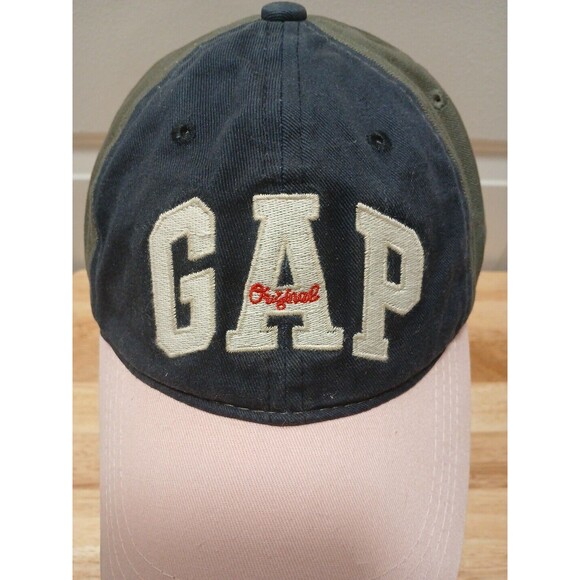 Gap Baseball Cap Colorblock Hat with Logo Women's Hat Pink Blue Green - Picture 2 of 8